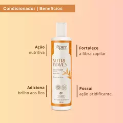 Kit Nutri Waves Ápice - Shampoo, Condicionador, Máscara e Ativador/Modelador (4 itens) - comprar online