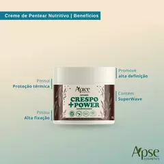 Creme de Pentear Crespo +Power Ápice 500g - comprar online