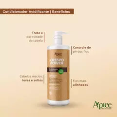 Condicionador Crespo Power Acidificante Ápice 1000 ml - comprar online