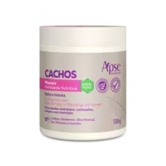 Máscara Cachos Hidratante Nutritiva Ápice 500g
