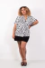 Camisa Animal Print Maria&Gabriella - loja online