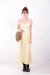 Vestido Amarelo Manteiga Romântico