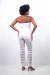 Calça Branca com Laise Floral Bo.bô - loja online