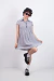 Vestido Cinza College
