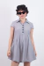 Vestido Cinza College - comprar online