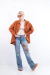 Calça Jeans Sem Cós Bordada - comprar online