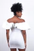 Imagem do Vestido Branco com Manga Bufante