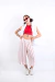 Calça Pantacourt Branca Listrada Farm - comprar online