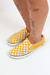 Vans Slip On Quadriculado Amarelo | Tam: 38