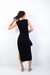 Vestido Preto Lateral Vazada Zara - Dig For Fashion