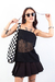 Blusa Preta Rendada CGC - comprar online
