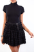 Saia Preta com Babados Diesel - comprar online