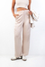 Calça Bege Acetinada Zara - comprar online