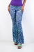 Calça Flare Roxa Psicodélica Gringa.com na internet