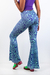 Calça Flare Roxa Psicodélica Gringa.com - comprar online