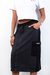 Saia Preta Cargo Midi Colcci - comprar online