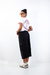 Camiseta Cropped Branco John John - Dig For Fashion