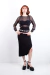 Body Preto de Tule com Strass - comprar online