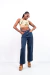 Cropped Coral com Margaridas na internet