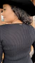 Vestido TXC Tricot Preto 40067V na internet