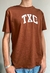 Camiseta TXC Regular Estampada 19737 Marrom - comprar online