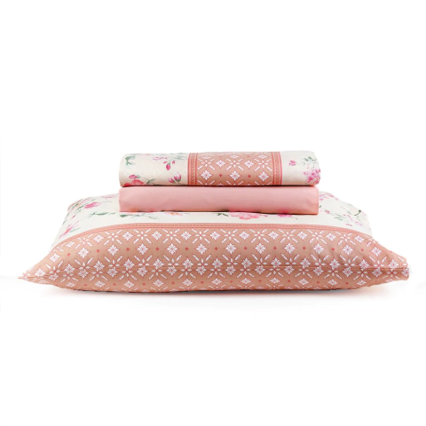 Jogo de Cama Santista Royal Ravena 100% Algodão