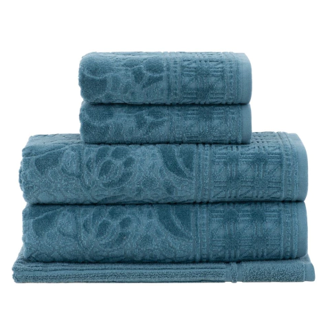 Jogo de Banho Buddemeyer Melina 5 Peças - 100% Algodão