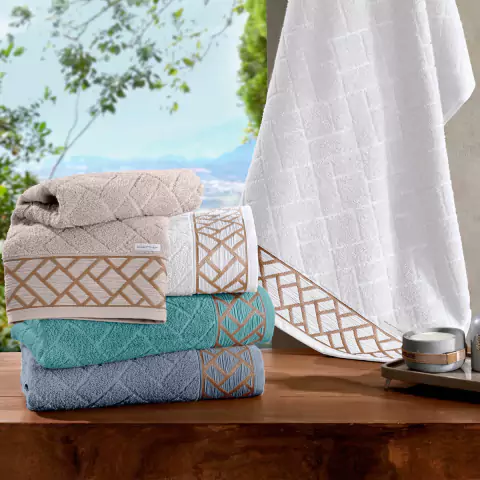 Toalha de Rosto Buettner Minerale 100%Algodão