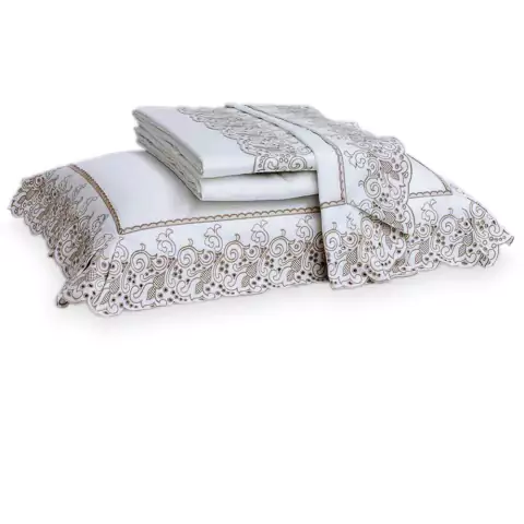 Jogo de Cama Classic Avallon 300 Fios - 100% Algodão