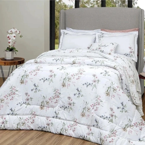 Jogo de Cama Lazio Melly 300 Fios - 100% Algodão