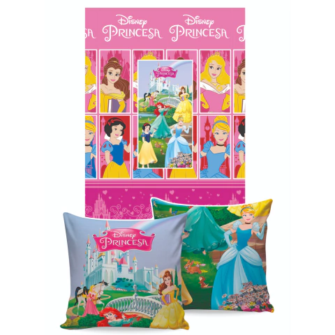 Manta Almofada Princesa