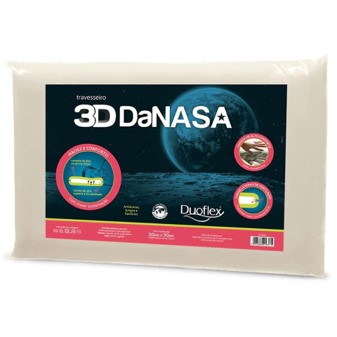 Travesseiro Duoflex 3d Danasa