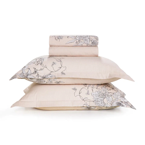 Jogo de Cama Livie 180 Fios - 100% Algodão