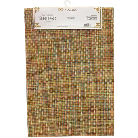 Jogo Americano Santiago Des. 002 - 4 Peças