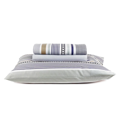 Jogo de Cama Home Design Erick - 100% Algodão
