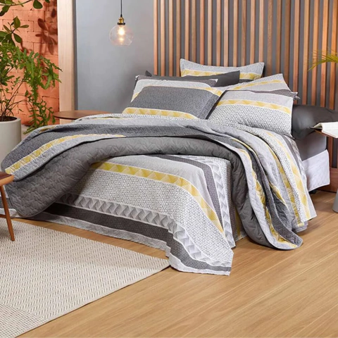 Jogo de Cama Santista Prata Buarque 150 Fios - 100% Algodão