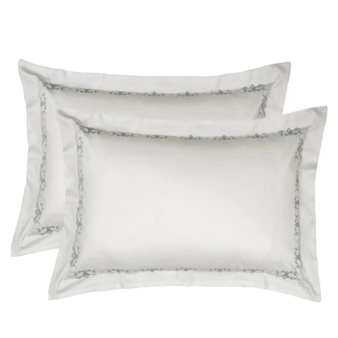 Kit Fronhas Kacyumara Satinee Tervola 300 Fios 50x70cm - 100% Algodão - 2 peças