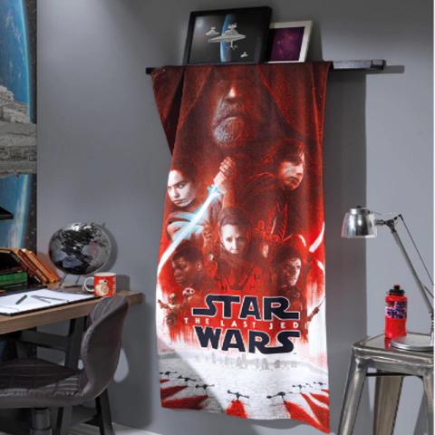 Toalha de Praia Velour Infantil Star Wars AstroMech
