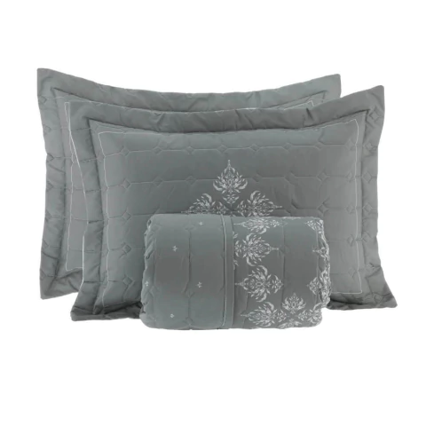 Cobreleito Kacyumara Vida Bela Estampado Solteiro - Bryce -200 Fios