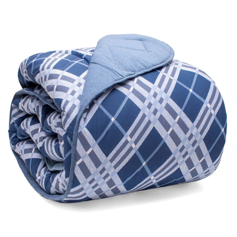 Edredom Malha Estampado Basic Eduardo