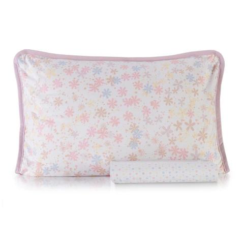 Jogo de Cama Simples Mundo Kids Malha Candy Bloon