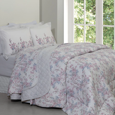 Edredom Vida Bela Almad 200 Fios - 100% Algodão