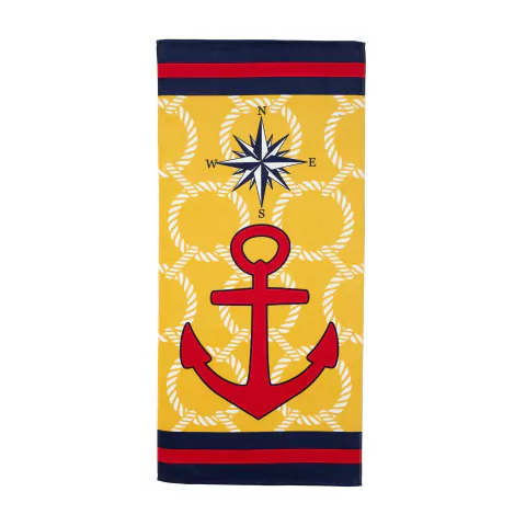 Toalha de Praia Veludo Nautilo - 100% Algodão