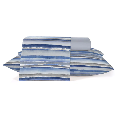 Jogo de Cama Teka Diamante Maresia 150 Fios - 100% Algodão