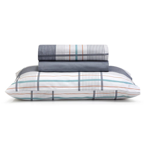 Jogo de Cama Santista Royal Marco - 100% Algodão