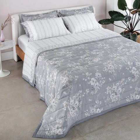 Jogo de Cama Percalle Astrid 180 Fios - 100% Algodão