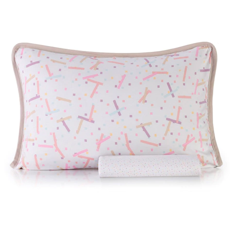 Jogo de Cama Simples Mundo Kids Malha Confetti