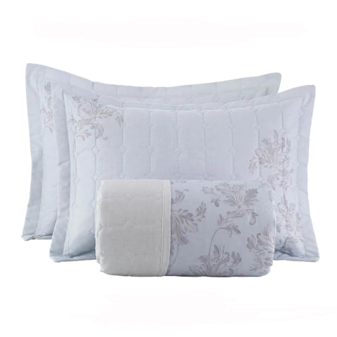 Cobreleito Kacyumara Vida Bela Estampado Casal - Tiffan - 200 Fios Percal