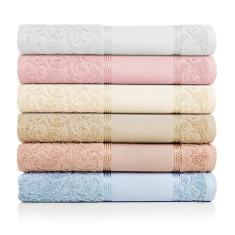 Toalha Banho para Bordar Karsten Melina II - 74x140cm