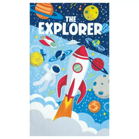 Toalha de Banho Dohler Felpuldo Estanpado - Ifantil - The Explorer